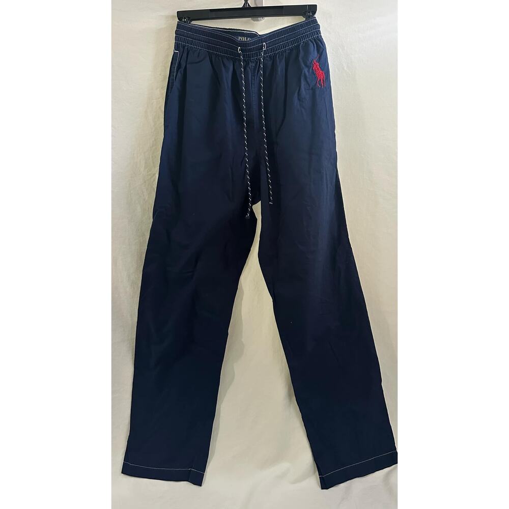 Polo Ralph Lauren Small Big Pony Elastic Drawstring Waist Pull On Athletic Pants